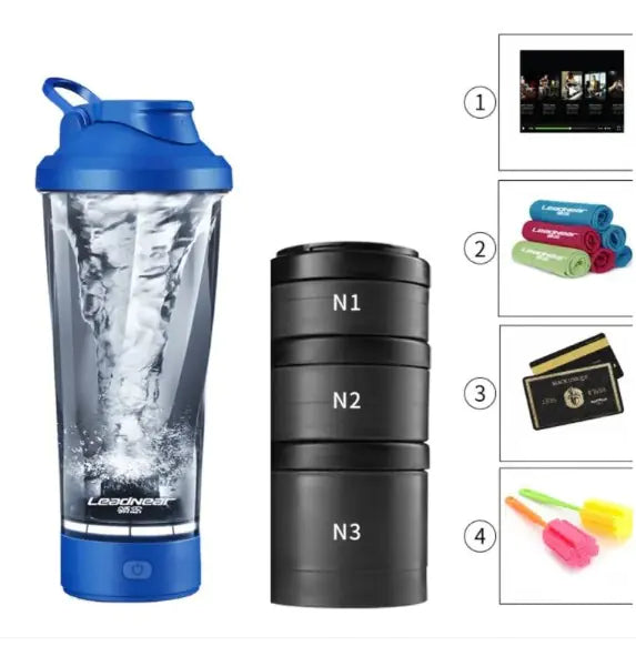 Self Mixing Protein Bottle