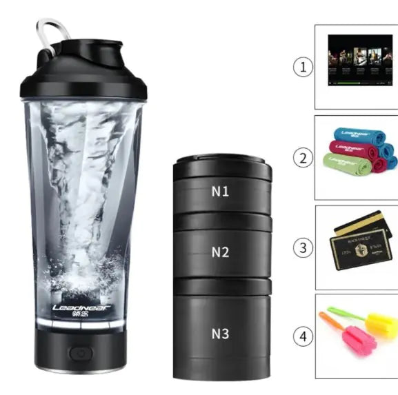 Self Mixing Protein Bottle