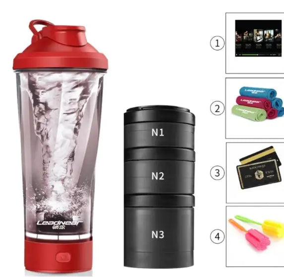 Self Mixing Protein Bottle