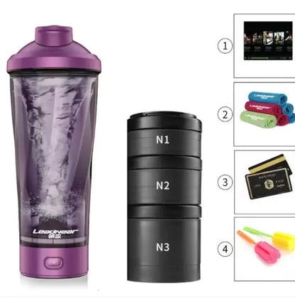 Self Mixing Protein Bottle